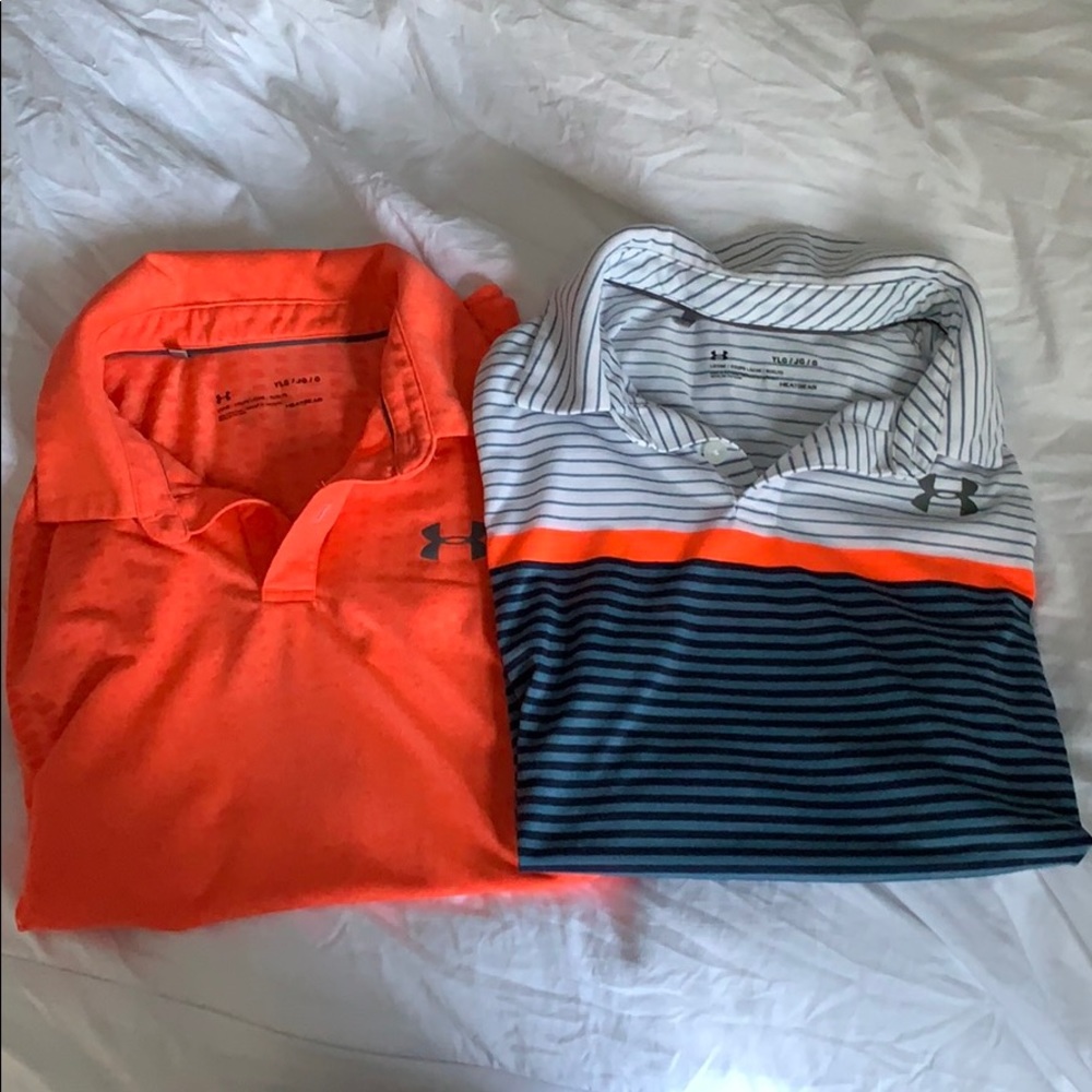 under armour golf shirts / collared shirt